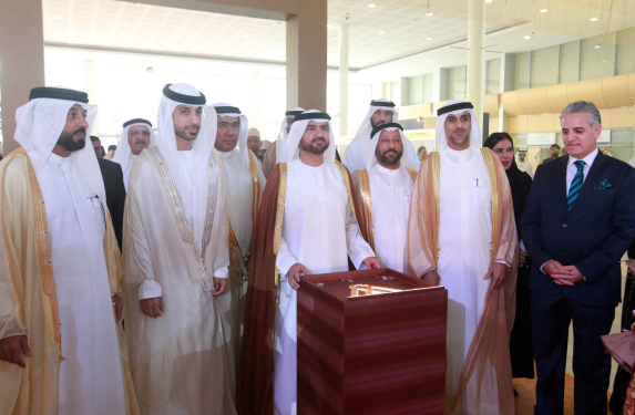  Sheikh Abdullah bin Salem Al Qasimi inaugurates the 47th Watch & Jewellery Middle East Show