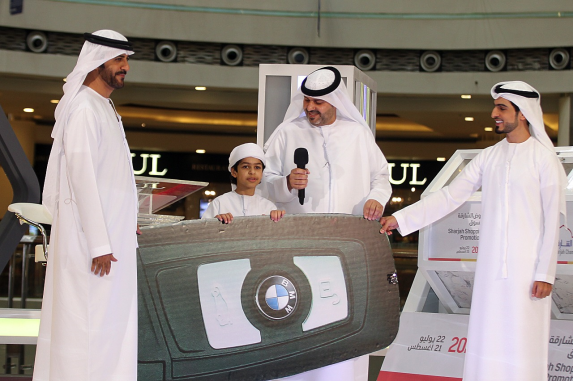 Sharjah Shopping Promotions draws a smile on faces of 3 lucky winners of (BMW – X2)