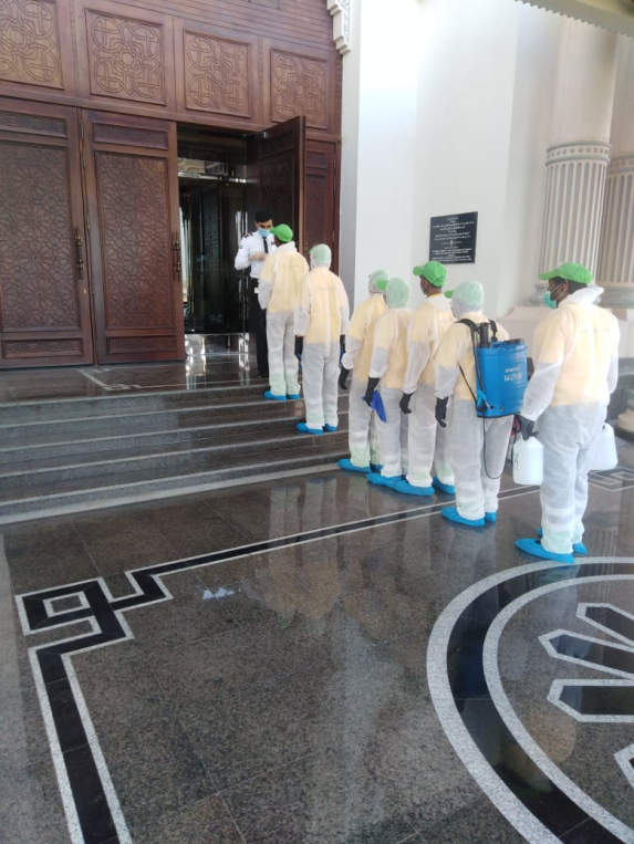 SCCI Launches Sterilization and Disinfection Process at Headquarters