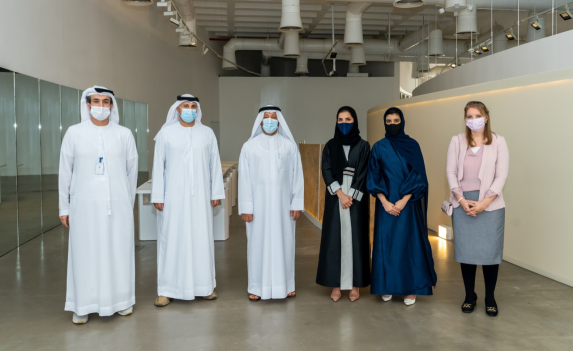 SCCI officials visit Jawaher Al Khayyal’s exhibition 'We are the Imprints"