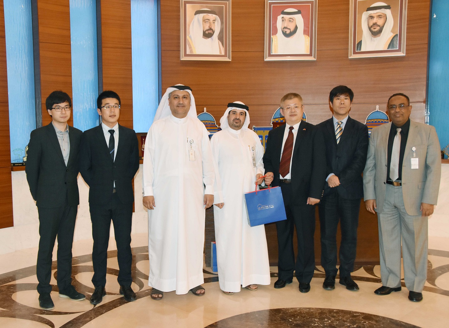 Sharjah Chamber Receives Abdou Raouf Ahamada, Consul General of the Comoros and the New Representative of the China Council for the Development of International Trade