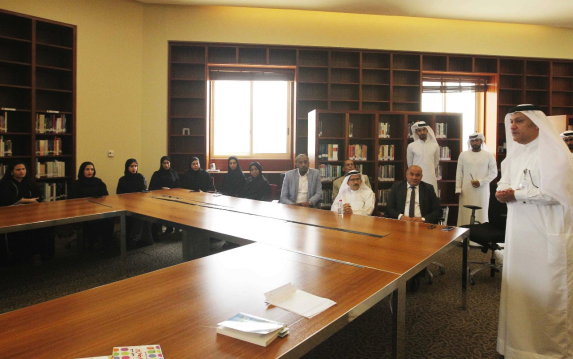 A Session Themed “Reading a Book” for Sharjah Chamber’s Staff Members 