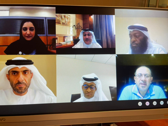 Sharjah Chamber has hosted the first virtual meeting of the Social Responsibility Committee of Sharjah emirate